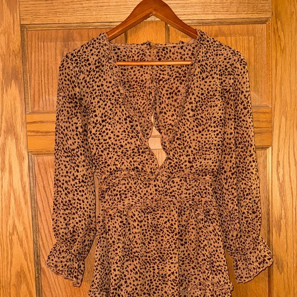 Cheetah Print Dress - Picture 2 of 7